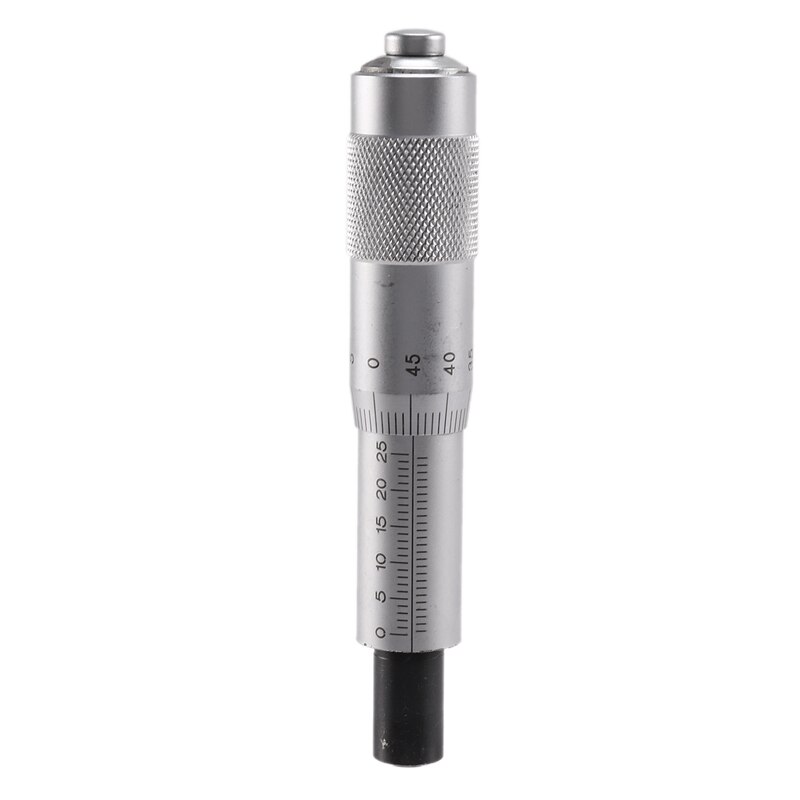 0-25 Mm Opvoerhoogte Micrometer Micrometer Probe Micrometer Platte Kop Optische As Φ10mm