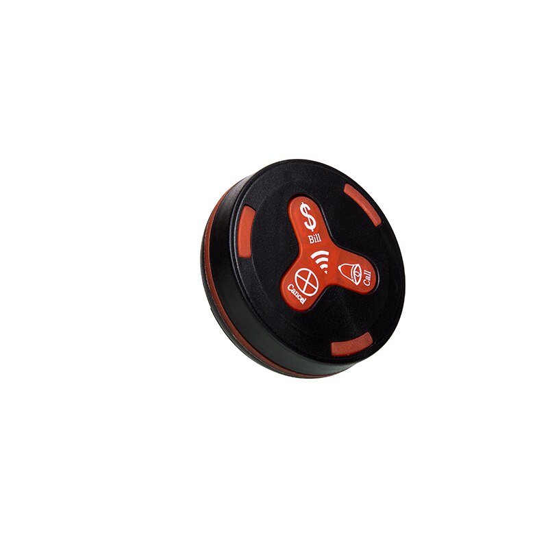 Mindewin draadloos oproepsysteem 1pc led-displayontvangers mr -1 en 6 stuks oberoproepknop mk -3 draadloos oberoproepsysteem