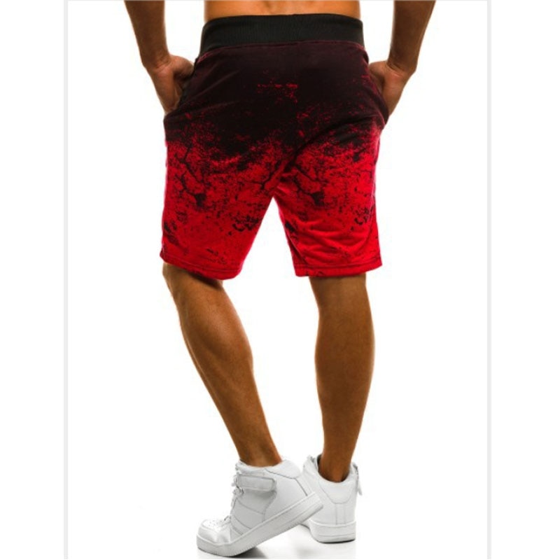 Printing Beach Shorts Men Slim Fitness Beachwear Swimming Shorts for Man Running Sports Swim Suits Summer Sea Surf