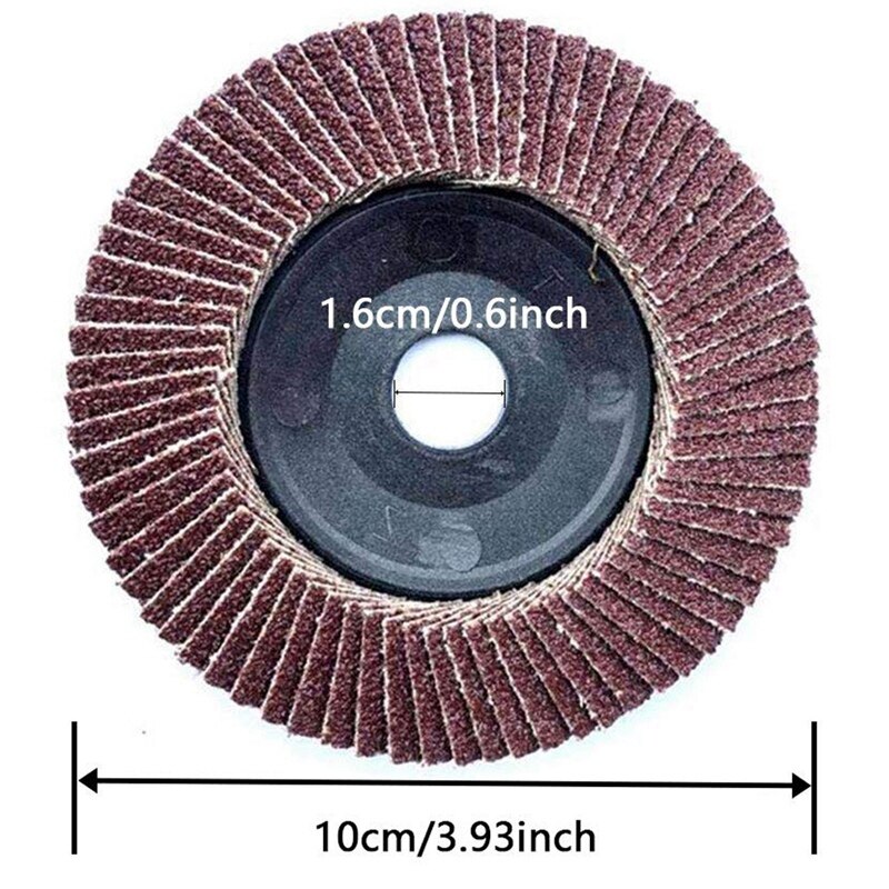 Angle Grinder Disc, Wood Carving Disc Grinding Wheel Sanding Abrasive Grinder Disc with 5 Pieces Sanding Grinding Wheel