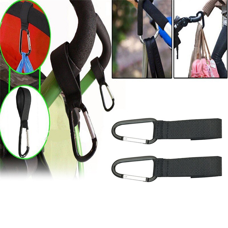 1pc/2pcs/3pcs Baby Stroller Hook Baby Hanger Baby Bag Stroller Hooks Stroller Accessories Multi Purpose Bag Hanger