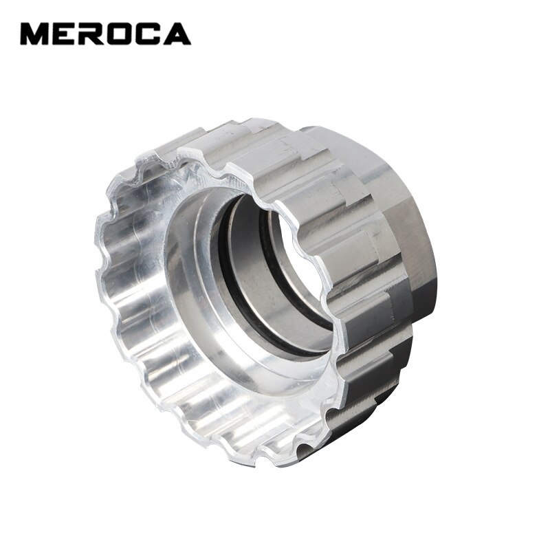 MEROCA Bike 12-speed Disc Brake Rotor Removal Tool ME-FC41 for Shimano M7100/M8100/M9100 Iamok Bicycle Parts: ME-FC41 Silver
