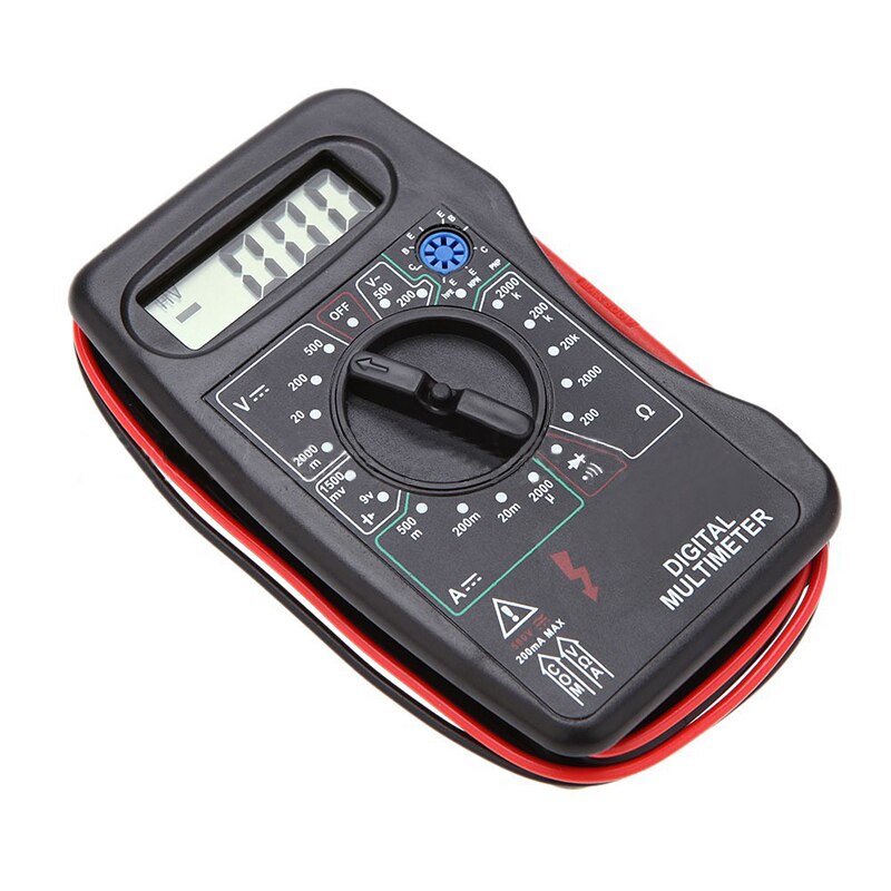 1Pcs Multifunction Multimeter Tester Voltmeter LCD Digital Multimeter Not Included Battery