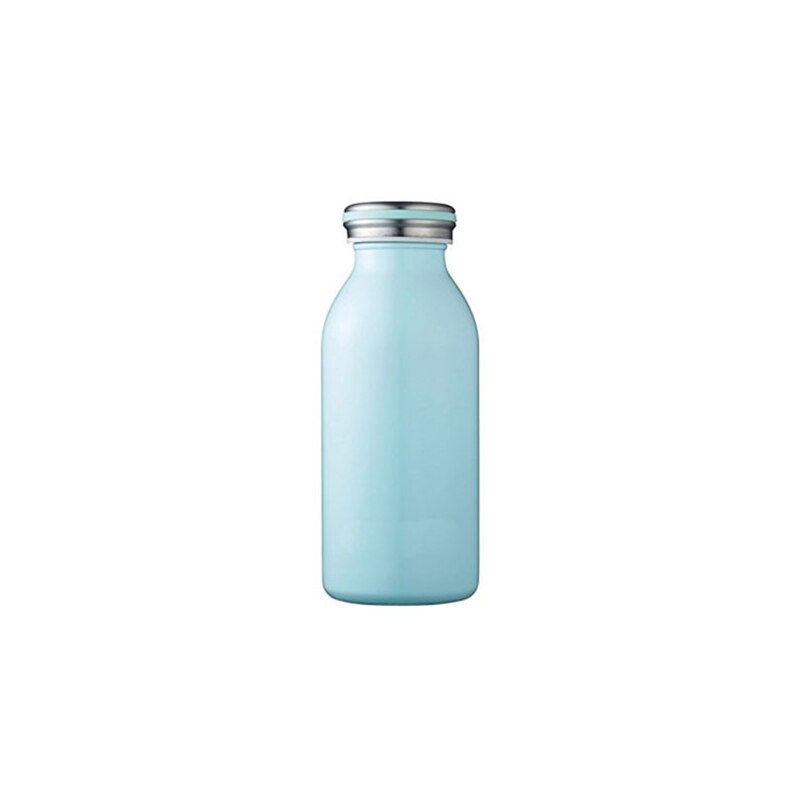 Termo de acero inoxidable para botella de leche, 500ML, , Color caramelo: Azul