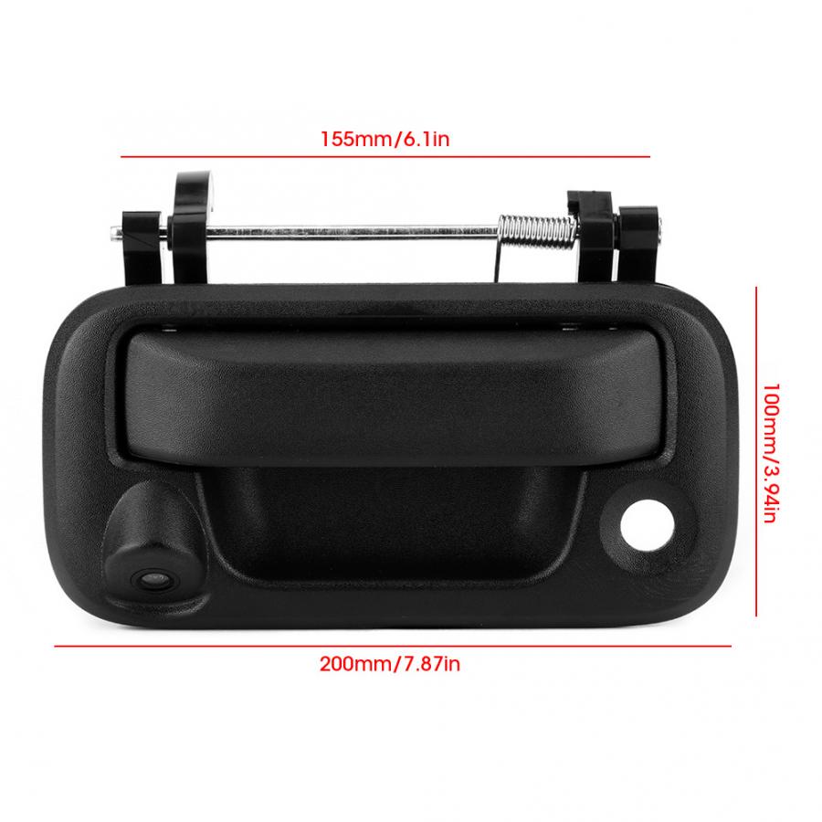 Car Tailgate Handle Backup Reverse Camera Rear View Camera Fit for Ford F150 F250 F350 F450 F550 F650 F750 170 Degree