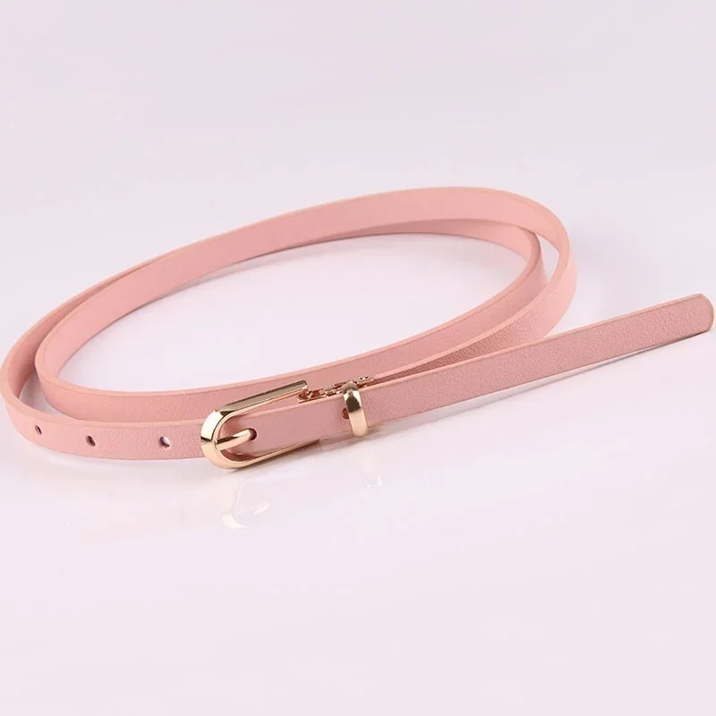 Ceinture de Taille Fine pour Femme, Accessoire de , Style 2023: Rose