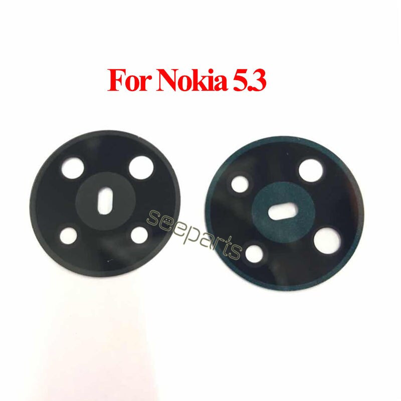 1pc for Nokia 5.3 Rear Back Camera Lens Cover Glass with Adhesive Replacement Parts For Nokia 8.3 Lens Glass