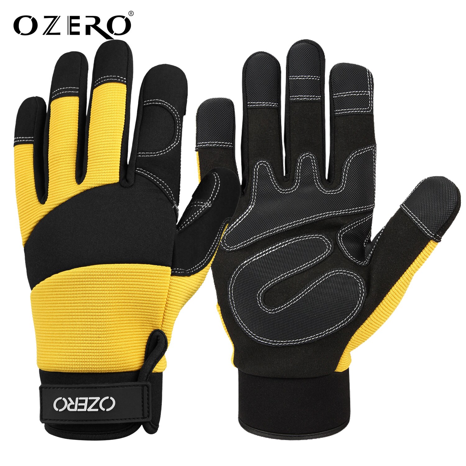 Ozero friluftsliv handsker cykling anti slip åndbare fuld finger sports touchscreen handsker til mænd kvinder