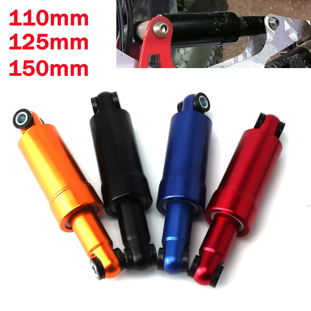 110mm 125mm 150mm Electric Scooter Hydraulic Suspensio Shock Absorber 750lbs Front and Rear Wheels All Inclusivex Anti Vibration
