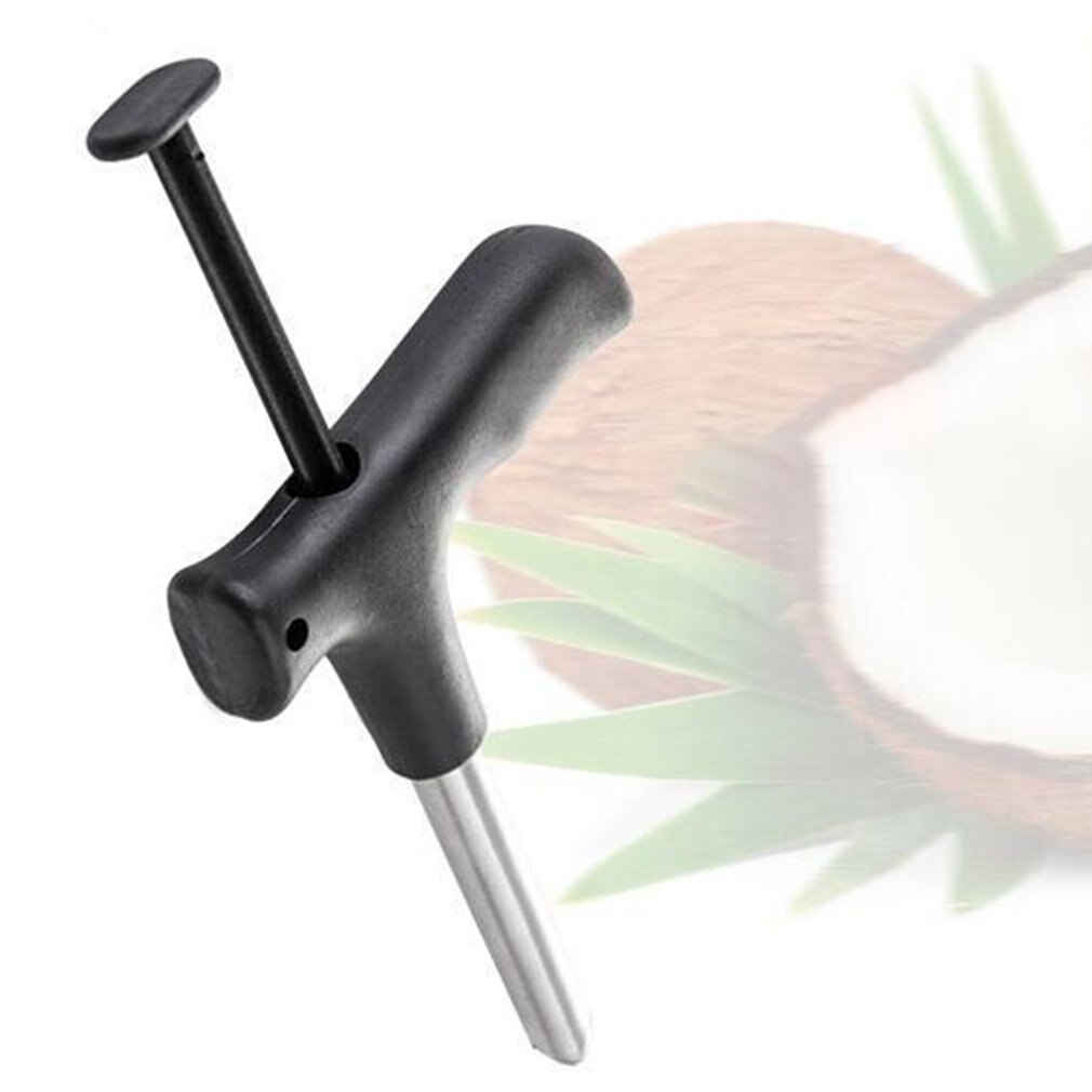 Outil d&#39;ouverture de noix de coco, poinçon d&#39;eau, robinet, perceuse pratique, paille, trou ouvert, coupe , ouvre-fruits, directe