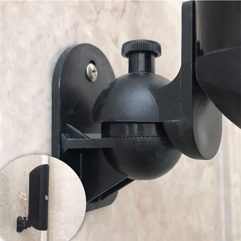 4 szt. Głośnik uchwyt ścienny dźwięk przestrzenny uchwyt ścienny stojący głośnik uchwyt ścienny otaczać dźwięk (czarny)