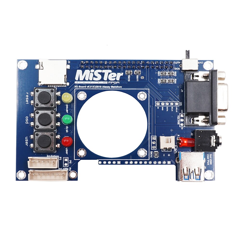 RetroScaler Manuelle Schweißen v 6,1 Mister I/O Board Analog Interface Unterstützung SNAC für Mister FPGA: IO Board only