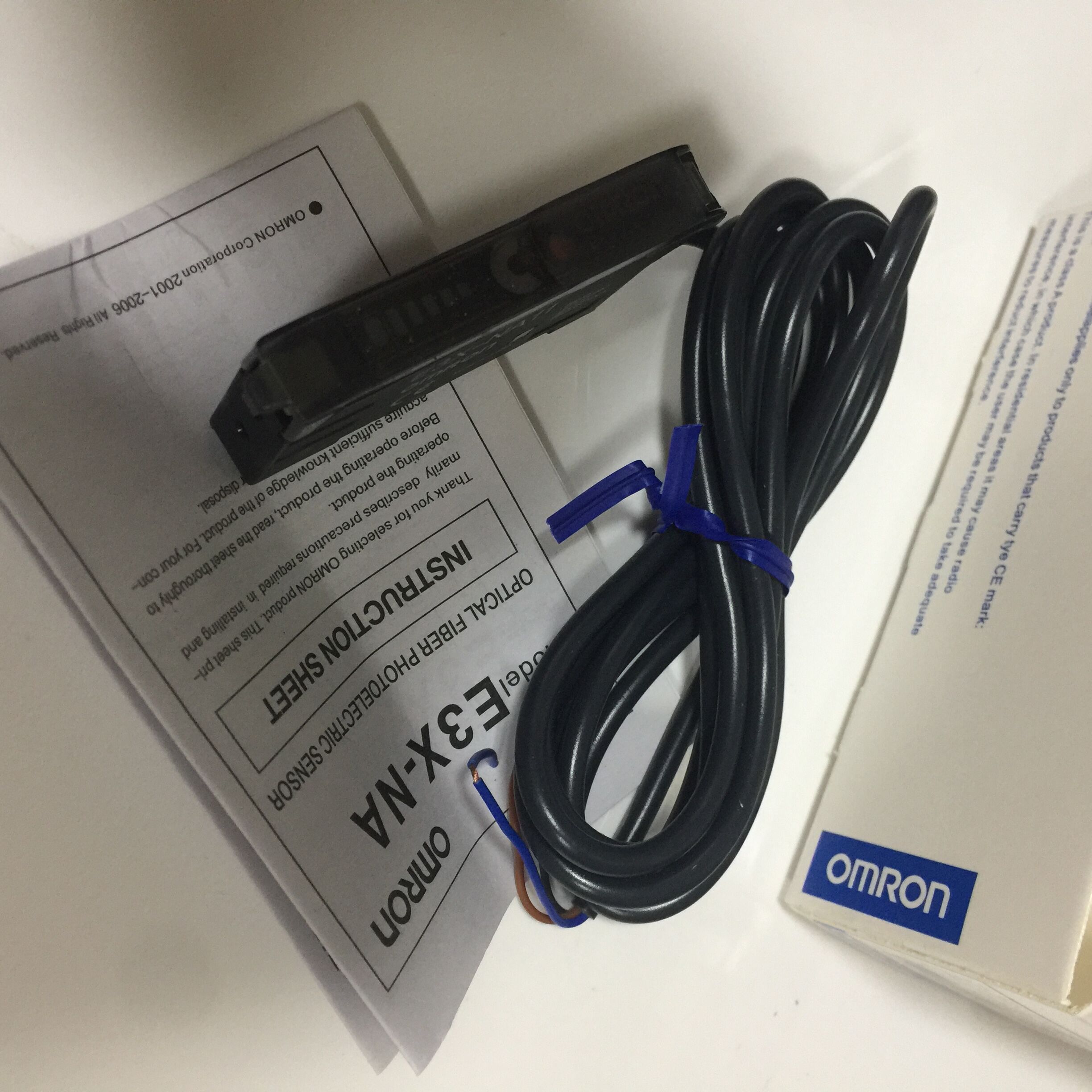 E3X-NA11 NPN Omron Optical Fiber Amplifier Sensor Photoelectric Sensor Warranty for One Year