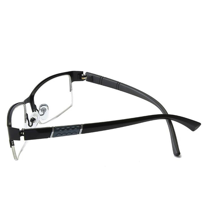 Gafas de lectura con medio marco de Metal, gafas para miopía Unisex 0-0,5 -1 -1,5 -2 -2,5 -3 -4 -5 -6 Gafas con números de grados