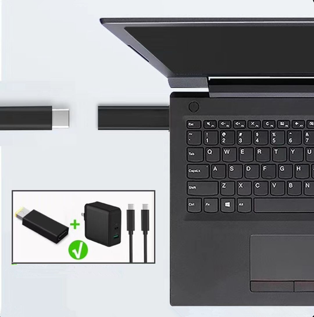 Usb 3.1 usb-c type-c bus  to 5.5 x 2.5mm 7.4 x 5.0mm 4.5 x 3.0mm dc strømforsyning stik konverter bus med pd simulation trigger