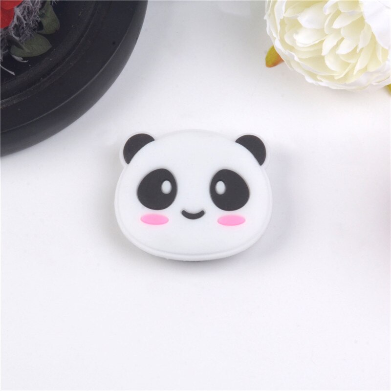 chat mignon dessin animé mobile anneau telephone portable porte carte accessoires telepsupport pour téléphone universel Coloré Téléphone Portable Accessoire Support Support Extensible Téléphones Poignée de Support: Panda