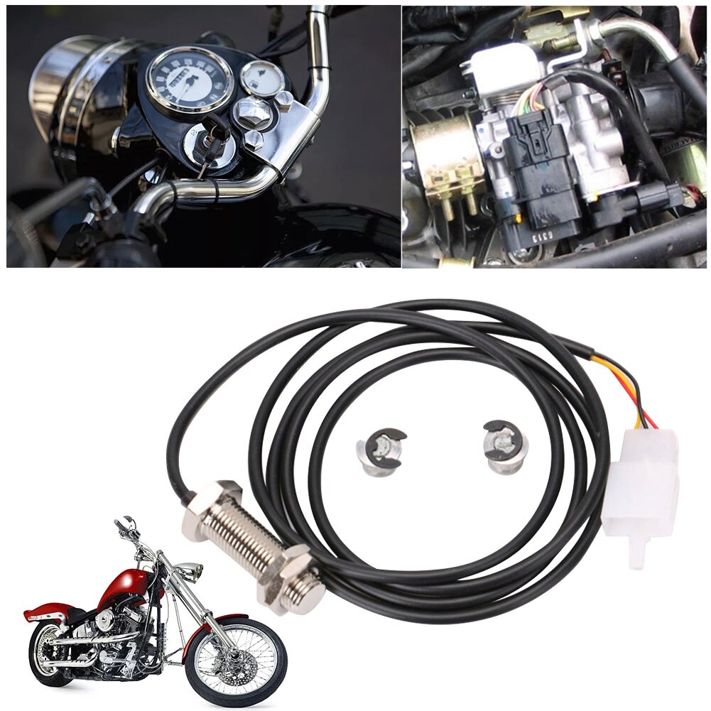 Motorcycle Speedometer Replacement Kit Durable Digital Odometer Sensor Cable Universal For Motorcycle ATV Motocycle Accessories
