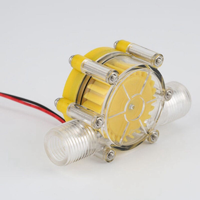 JFBL 2 Pcs 10W Water Flow Pump Mini Hydro Generator Turbine Flow Hydraulic Conversion, 5V &amp; 80V