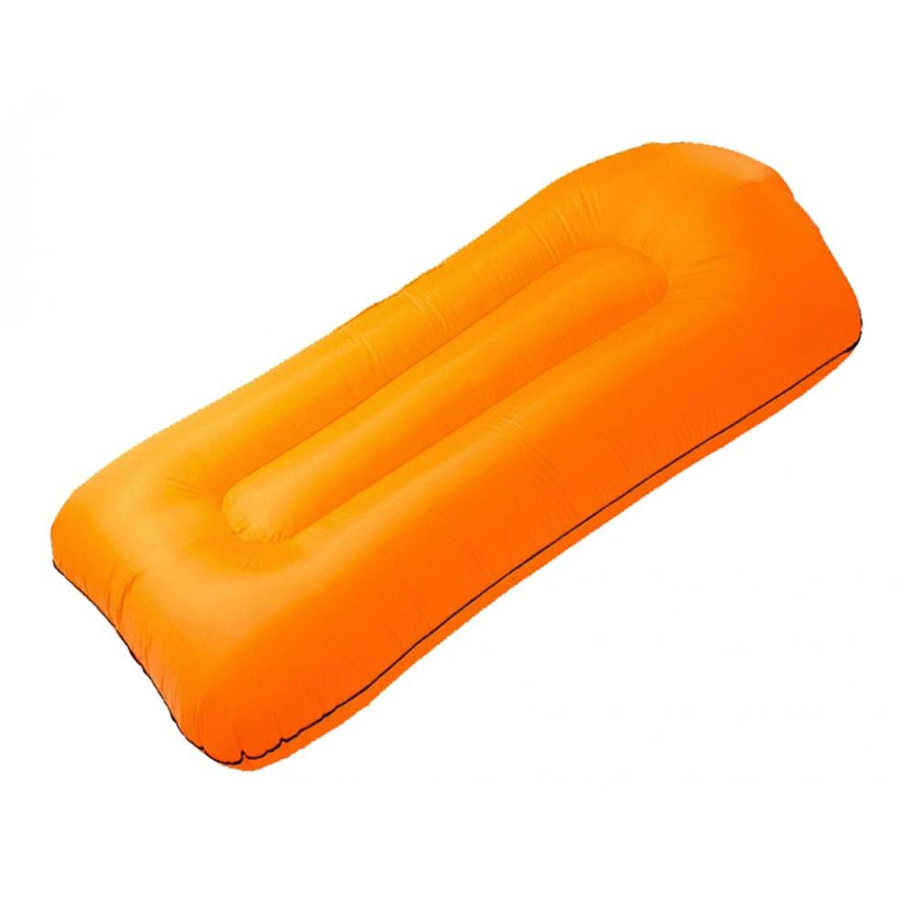 Camping Single Inflatable Mattress Sleeping Relaxing Air Filling Cushion