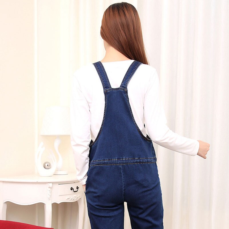 Denim Suspenders Maternity Overalls Jeans For Pregnant Women Braced Pants Jumpsuits Pregnancy Jean Maternity Prop Belly Trousers