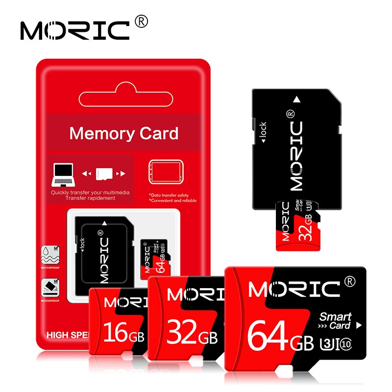 Micro SD de Clase 10 De 256GB GB 32GB 64GB 128GB tarjeta TF de 2GB 4GB 8GB 16GB 32gb 64GB tarjeta de memoria Microsd 256GB 128GB 64GB tarjeta sd de 32GB con adaptador