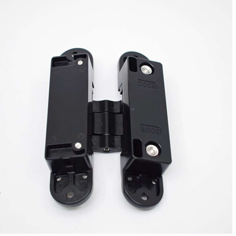 Hidden Door Hinges Invisible Hinges Concealed Hinges Zinc Alloy 180 Degree Swing Hinge 3 Way Adjustable Butt Hinge (1 Hinge)