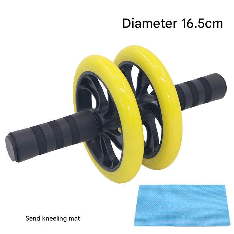 Roue abdominale sans bruit, rouleaux Ab avec tapis pour l'exercice, équipement de Fitness, accessoire d'exercice de la taille et des muscles abdominaux: Violet