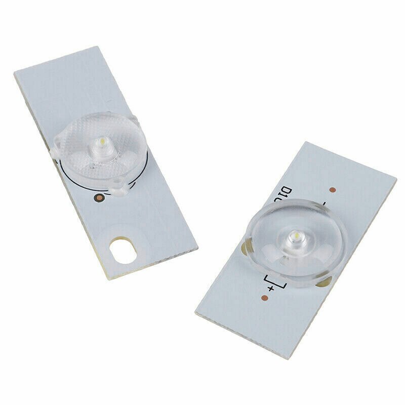 20PCS 3V SMD Lamp Beads with Optical Lens Fliter for LED TV Repair Led Light Strip Part Accessories