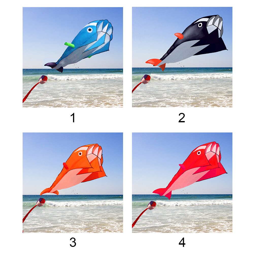 3d riesige delfin-drachen, weiche gleitschirme, riesiger blauer drachen, outdoor-sport, delfine, drachen fliegen, spielzeug, einfach zu fliegen, sportdrachen, fallschirm