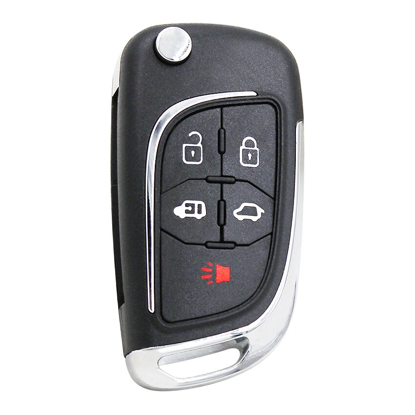 2/3/4/5- painikkeinen muunneltu taittuva avaimenperä chevrolet lova aveo cruzelle, jossa  hu100 leikkaamatonta terää: 5b muokattua