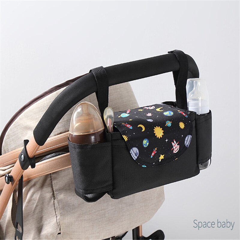 Cup Zak Kinderwagen Organisator Kinderwagen Fles Cup Houder Tas Voor Kinderwagen Buggy Kinderwagen Accessoires Rolstoel Tas