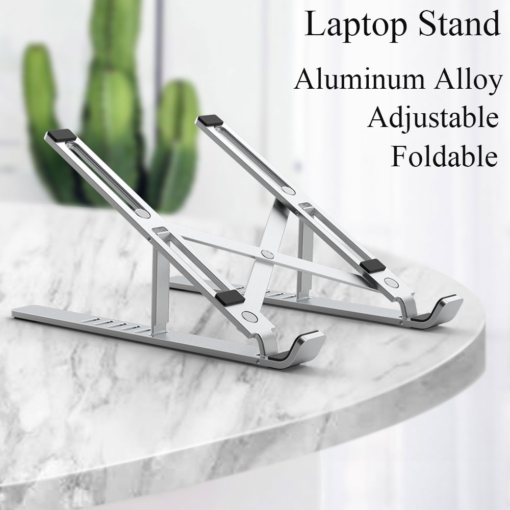 WIWU-Soporte de tableta ajustable para portátil, accesorio plegable de aleación de aluminio, para MacBook, 10-17 pulgadas