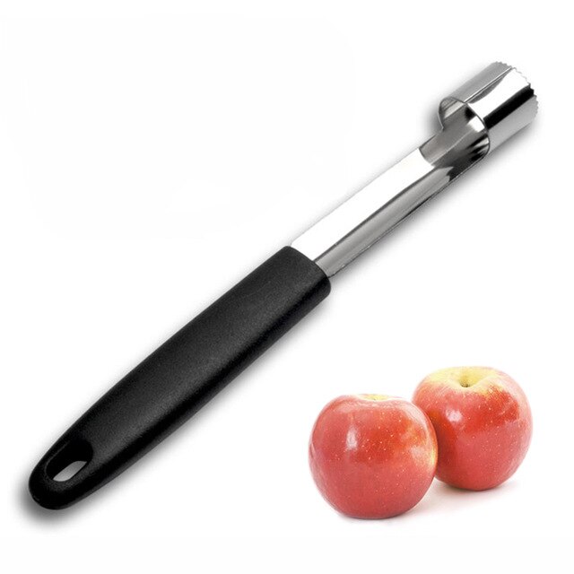 Despepitador de manzana de 180mm(7 ''), cascabel de pera, desmenuzador de fruta, removedor de semillas, utensilio de cocina para pileta, fácil núcleo