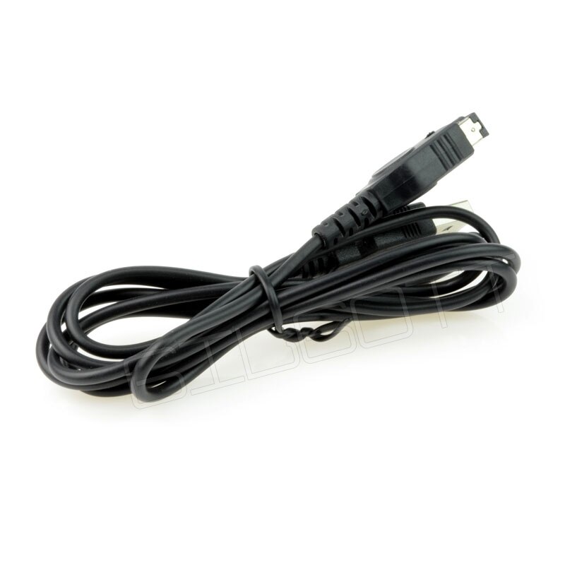 Usb-ladekabel til nintendo ds nds gba sp spill gutt avansere  sp 1.2m -  svart