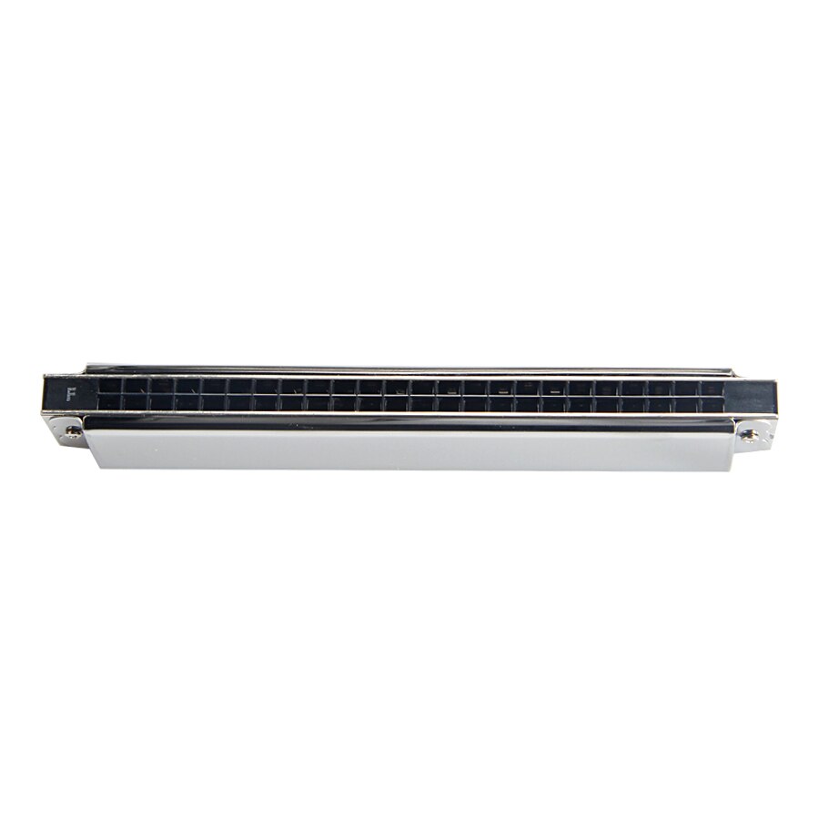 East top T2403 – Harmonica trémolo à 24 trous de F ton argent, Musical