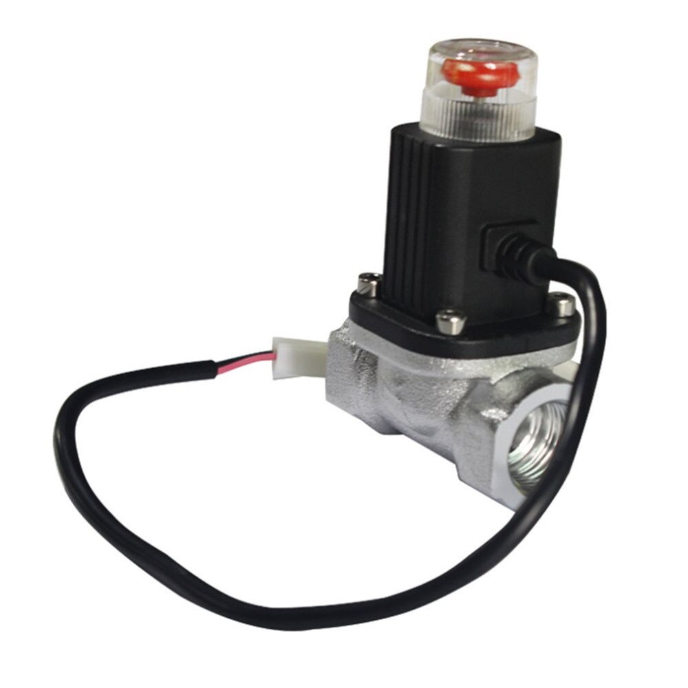 For Alarming Leak Gas Pipeline LPG Natural Gas Emergency Shut Off Solenoid Valve DC9V-12V For Home Security Alarm System