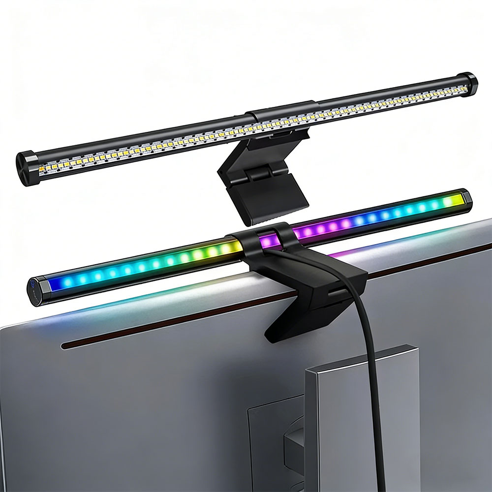 Monitorlichtbalk Led-licht Bureaulamp Getimede installatie Dimmen Scherm Hangende lampen voor tafel Thuis Slaapkamer Escritorio Accesorios: Blauw