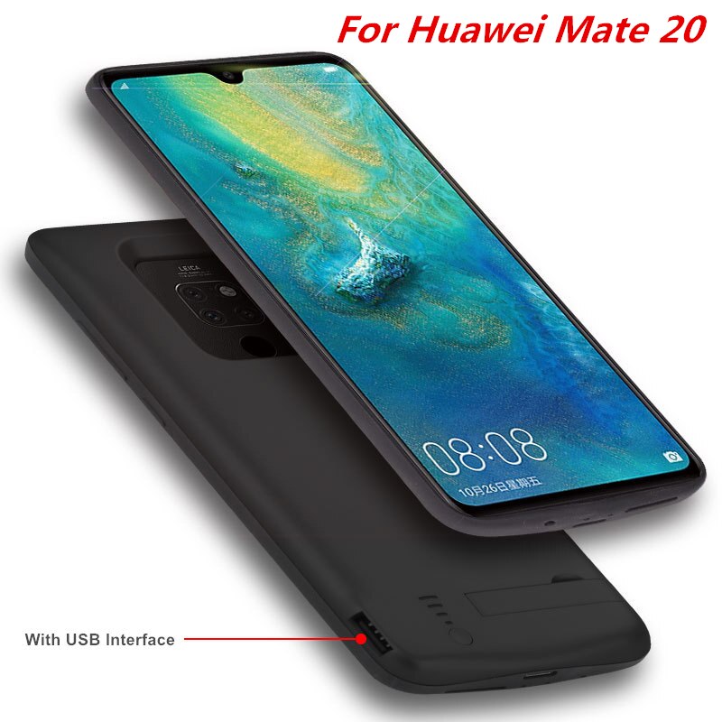 For huawei mate 20 20 pro batteri etui smart lader deksel strømbank for huawei mate 20 pro batteri etui