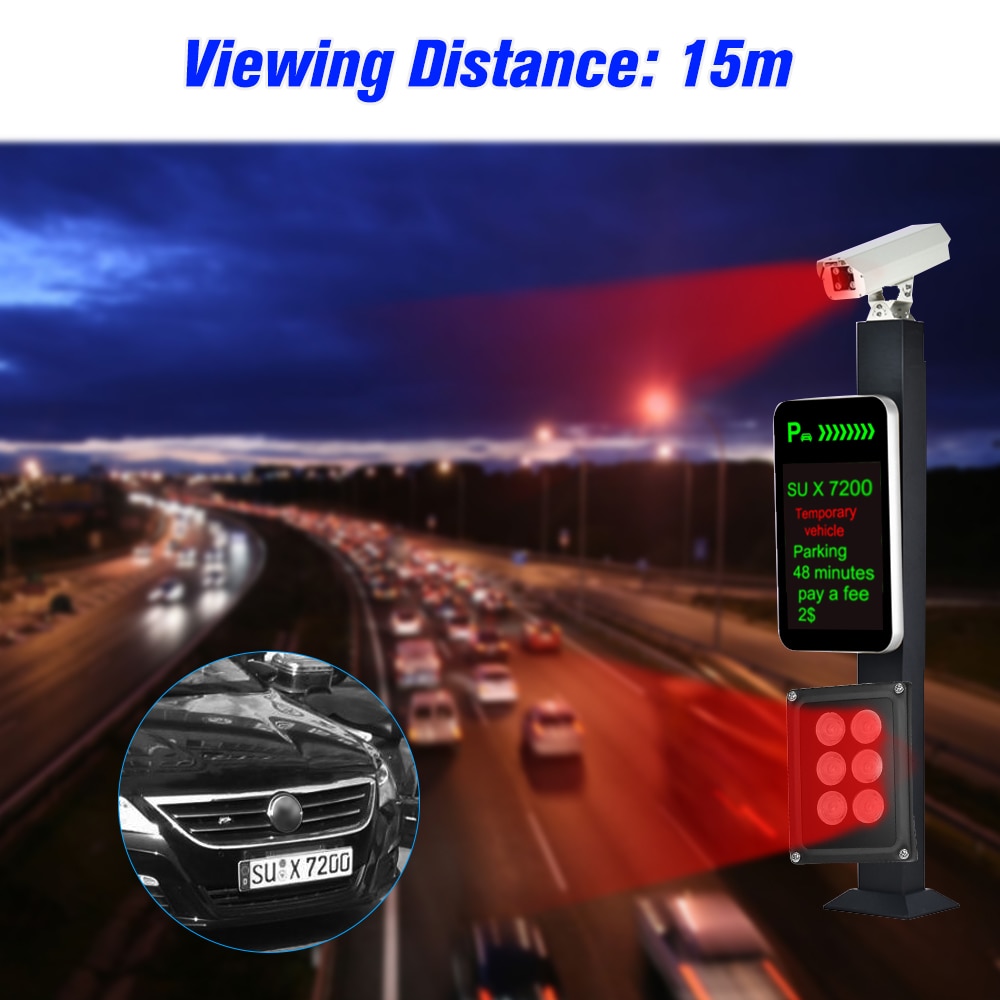 Infrarood Illuminator 6Pcs Array Ir Leds Ir Illuminator Nachtzicht Groothoek Outdoor Waterdicht Voor Cctv Security Camera