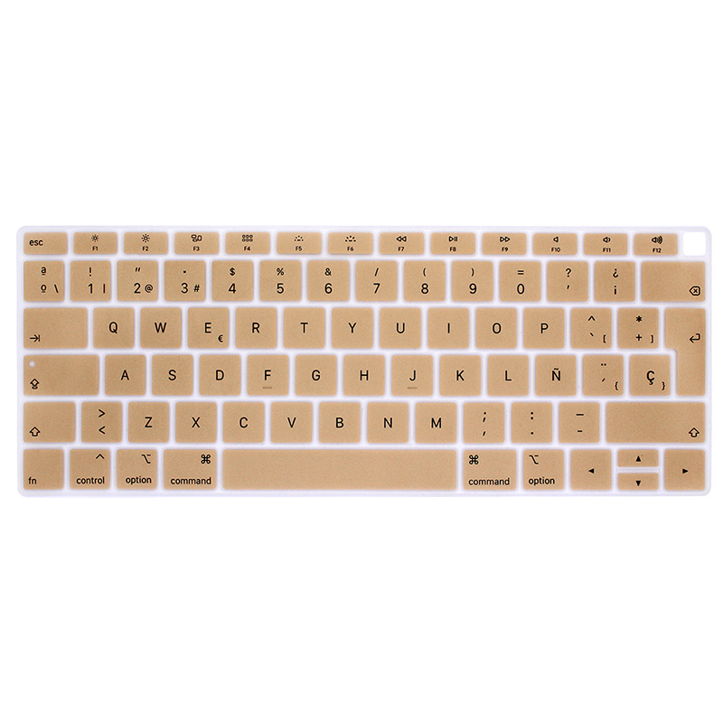 EU-Geben Sie Spanisch oder Chile Tastatur fallen Schutz für macbook Luft 13 tastatur abdeckung spanisch Modell A1932 Silikon schutzhülle Film