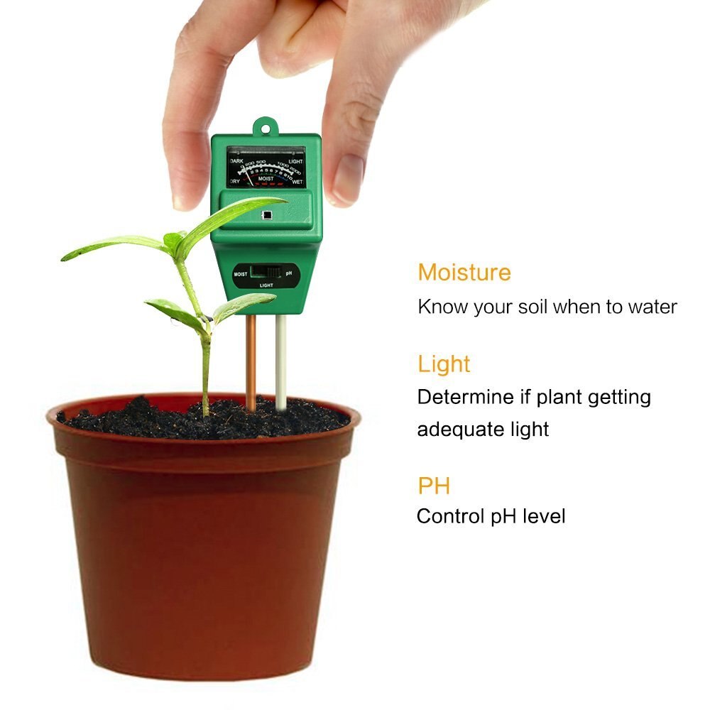 Multifunctionele Bodem Tester Geen Batterij Meetinstrument Praktische Draagbare Home Voor Tuin Plant Vocht Landbouw Ph Bodem Tester