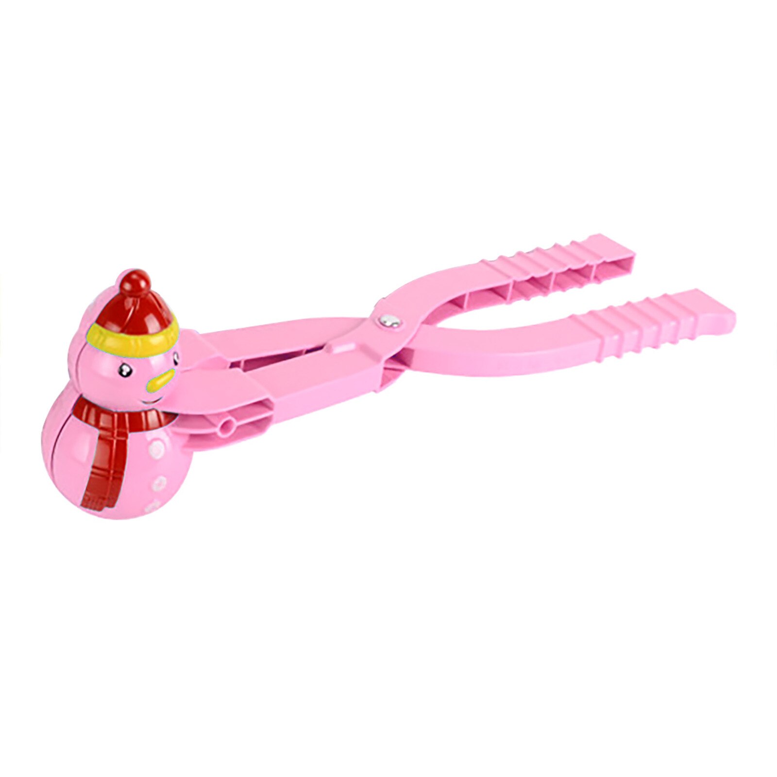 Karikatur Schneemann Schneeball Hersteller Clip Schneemann Geformt Schnee Sand bilden Werkzeug Winter freundlicher draussen Spaß Sport Spielen Schnee Werkzeug: Rosa 
