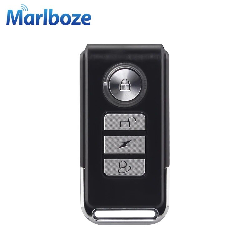 Fahrrad Vibration Spot Alarm PIR Sensor Alarm Marlboze Wireless Remote Controller für unsere Tür Sicherheit Alarm