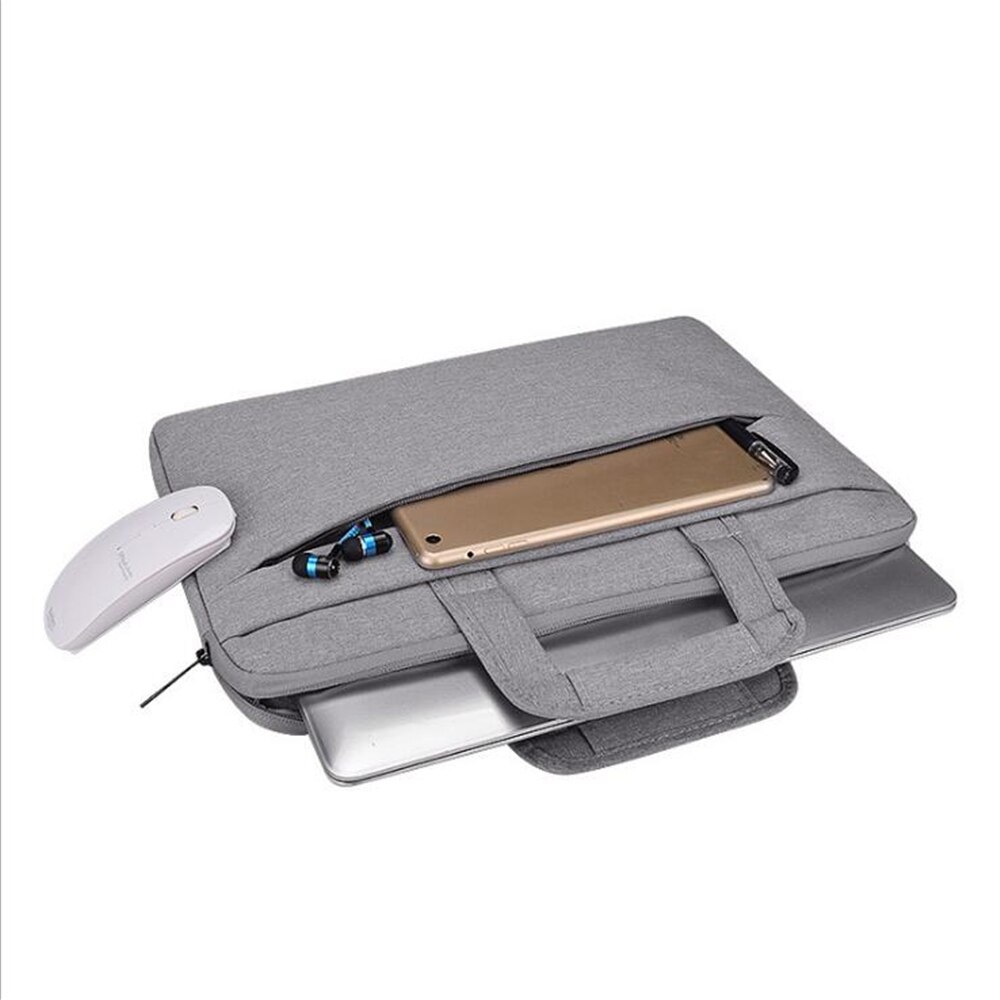 Funda protectora para ordenador portátil, maletín de negocios para Macbook Air Pro de 13,3, 14,1, 15,4 y 15,6 pulgadas, con forro de Apple