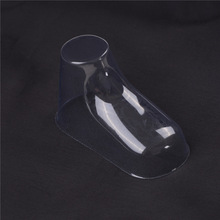 20 Stks/partij Plastic Transparante Voet Model Sok Mallen Pasta Baby Fondant Booties Mal Extrusie Display Schoen Verpakking 9 Cm