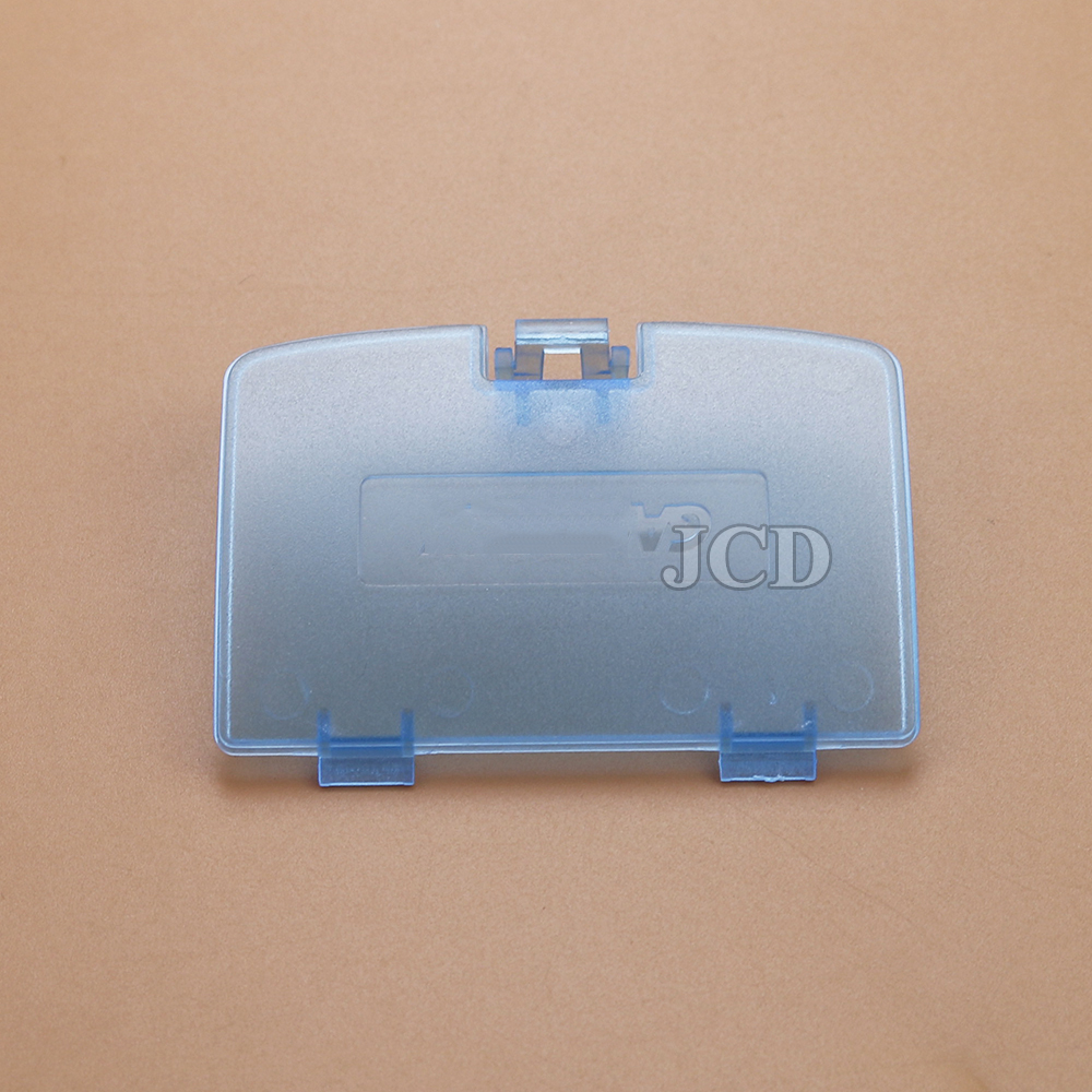 1Piece For GBC Battery Cover Case Shell Lid Door Replacement For Gameboy GBC Color Console Back Door Case Repair: SKY BLUE
