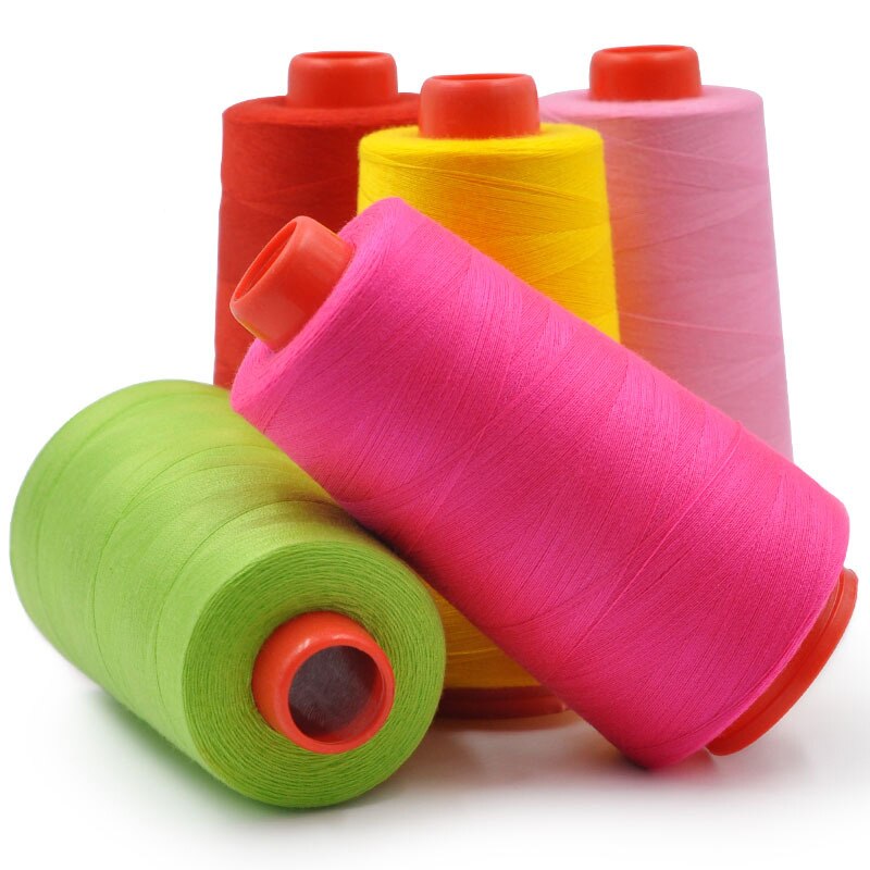 1pc 3000 yards overlocking symaskine industriel polyester tråd 40s/2 håndlavet håndarbejde materiale 20 farver tilgængelige