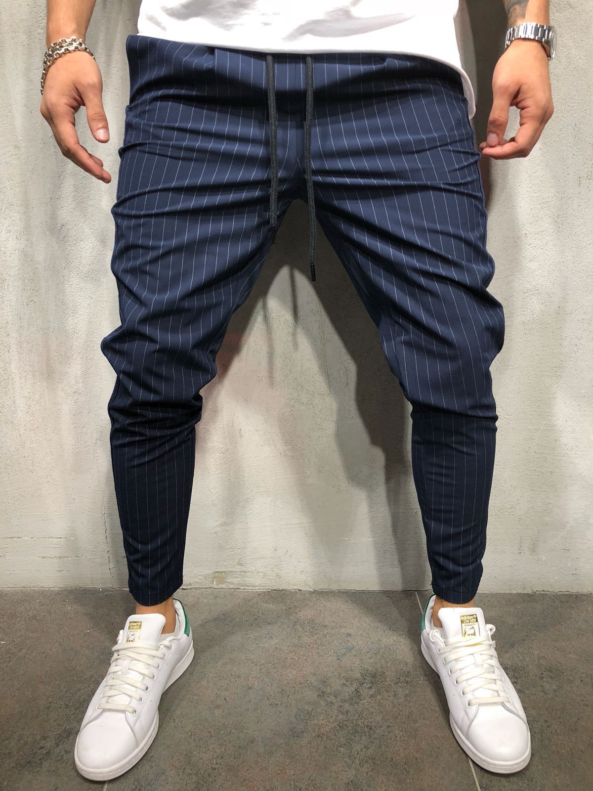 Summer Mens Hip Hop Suit Pants Men Joggers Casual Solid Cotton Pants Hip Hop Male Trousers NZ69