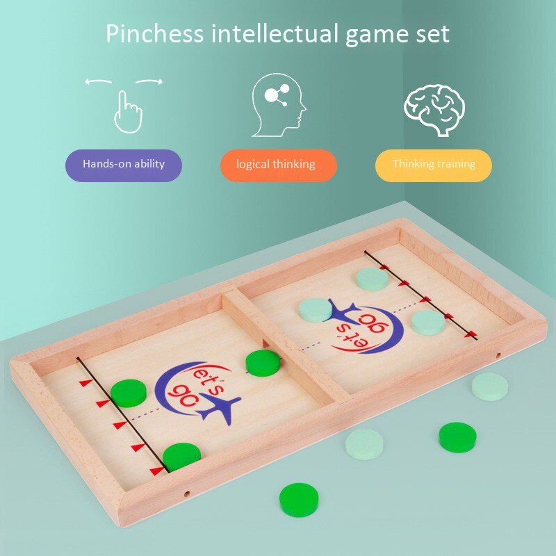 Schnelle Schlinge Puck Spiel Tisch Eishockey Gremium Spiel Katapult Schach Eltern-Art-Interaktive Spielzeug Schnelle Schlinge Puck Gewinner Spiele: Ursprünglich Titel