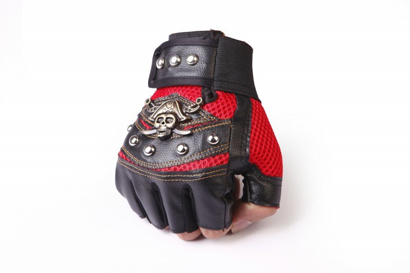 Motorcycle Gloves Punk Rock Gloves Punk Rock Spiked Leather Gloves